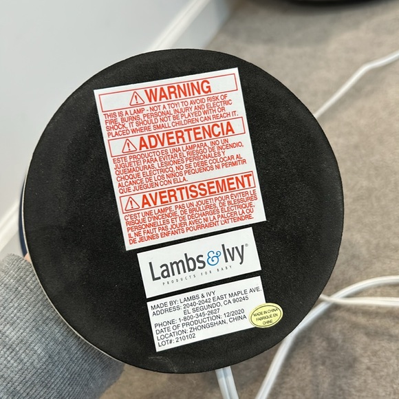 Bear and owl lamp - Picture 8 of 12